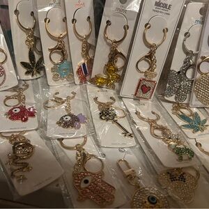 25 for $25 KeyChain Purse Charms Frog Butterfly Fairy Owl Heart Mickey more NEW